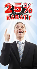 25 % Rabatt