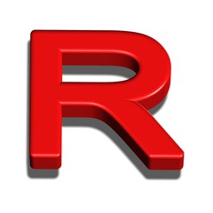 3D LETTERA R