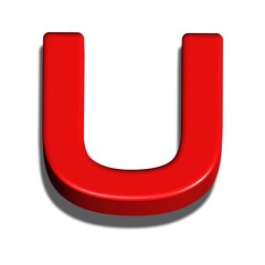 3D LETTERA U