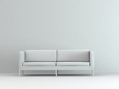 Modell - schlichtes Sofa