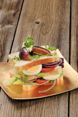 Vegetarian sandwich