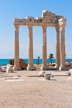 Apollo Tempel im türkischen Side