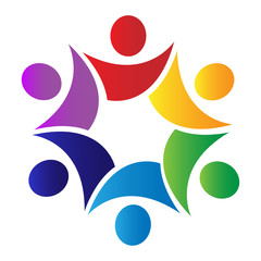 Teamwork business logo