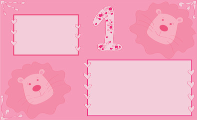 Scope for a girl with a lion