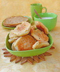 Homemade cheese cakes