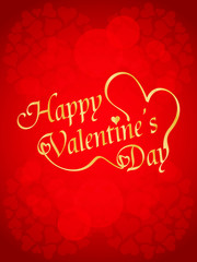 Beautiful valentine's day design