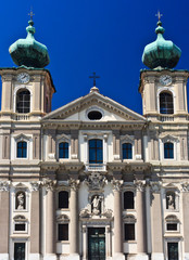 Fototapeta na wymiar Gorizia, Włochy - Kościół Ignazius Loyoli