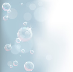 Fototapeta na wymiar Pastelowe odcienie tło bubble
