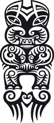 Taniwha tattoo design