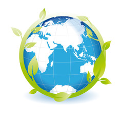 Green globe