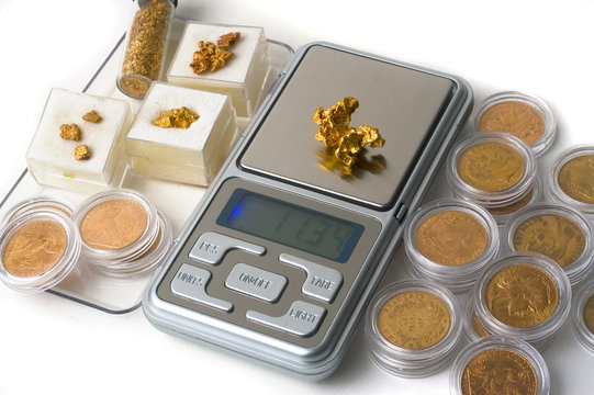 Pes&eacute;e de l'or