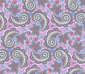 Seamless lace pattern