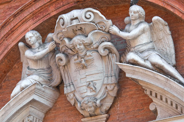 Church of St. Carlo. Ferrara. Emilia-Romagna. Italy.