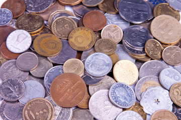 assorted set of coins