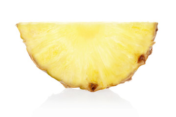 Pineapple slice, clipping path included