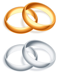Wedding rings.