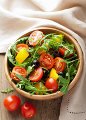 fresh vegetable salad