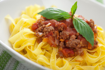 tagliatelle bolognese