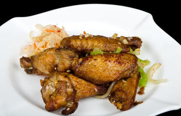 Fried chicken wings