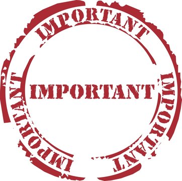 tampon rond important