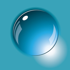 Background from the drops. Vector.