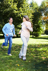 Fototapeta premium Happy couple.