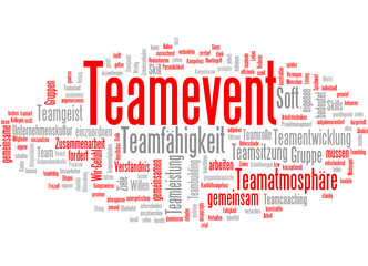 Tagcloud Teamevent