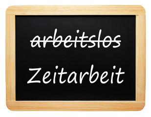 Zeitarbeit statt arbeitslos