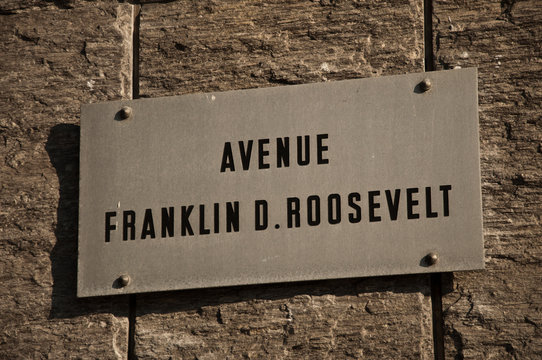 Avenue Franklin Roosevelt à Paris