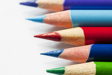 Colourful pencils