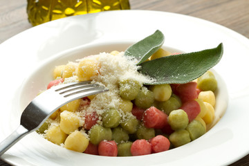 gnocchi tricolori