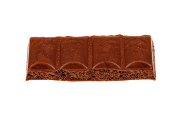 chocolate bar isolated