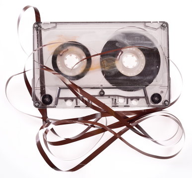 Old broken cassette.