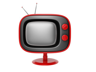 retro tv set