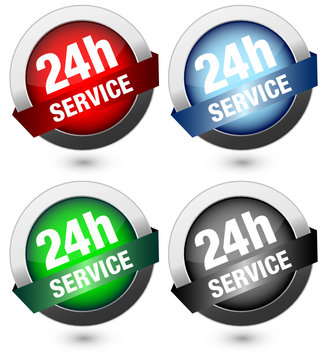 4 Buttons 24h Service