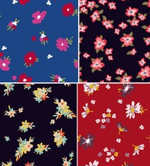 seamless floral pattern design