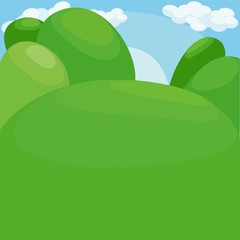 Obraz premium sky hill