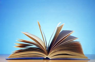 the book on the table