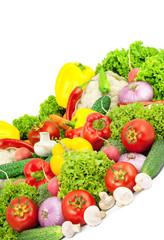 Assorted fresh vegetables