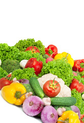 Assorted fresh vegetables