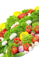 Assorted fresh vegetables