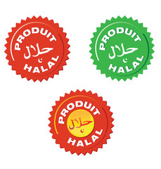 icônes produit halal