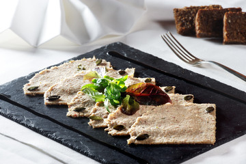 Carpaccio vom Weckewerk