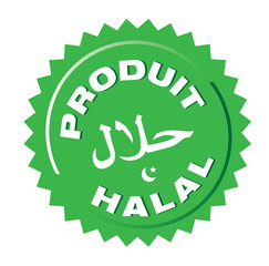 bouton produit - viande halal