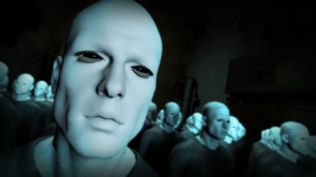 Android People Watching Video Screen