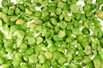 Soaked dry pea background