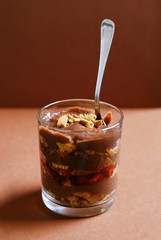 Geschichtetes Dessert