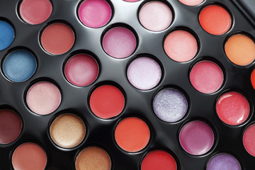 Lipstick palette.