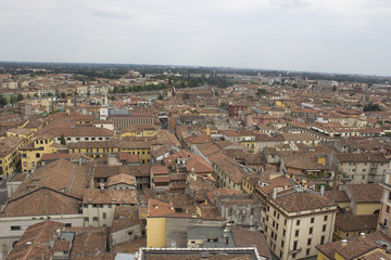 Obraz premium View of Verona, from the Tower of Lamberti