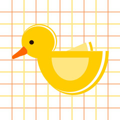 Duck - childish pattern